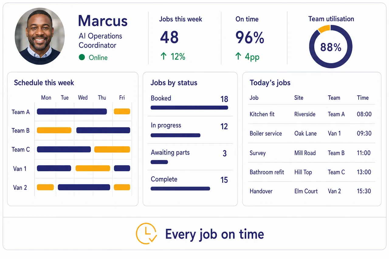 Marcus, AI Operations Coordinator